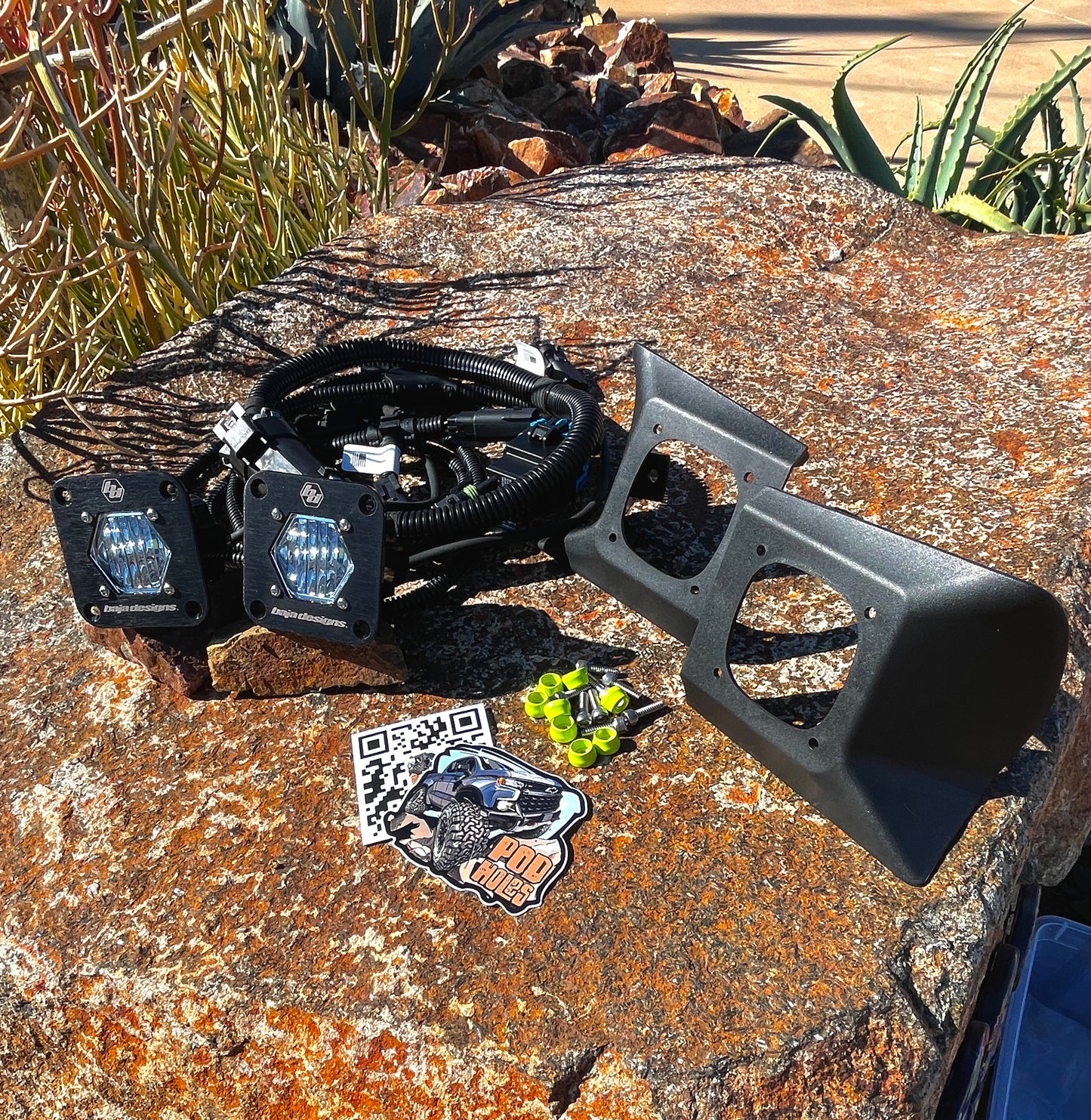 POD HOLES Step Kit Light 2019-2025 Chevy and GMC