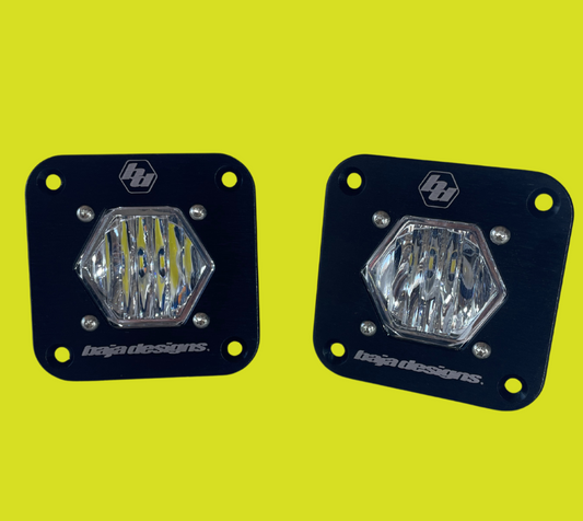 S1 Baja Designs Flush Mount Auxiliary Pod Lights